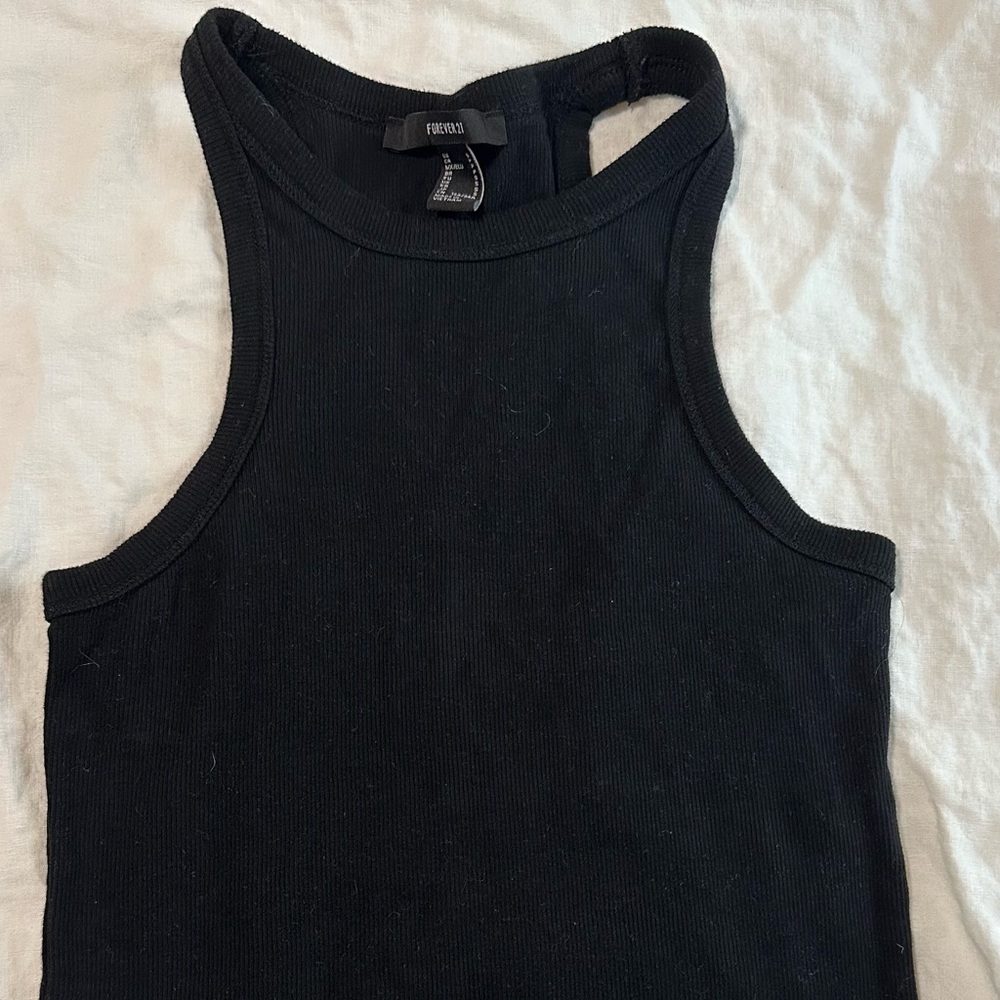 Forever 21 Classic Black Tank Top